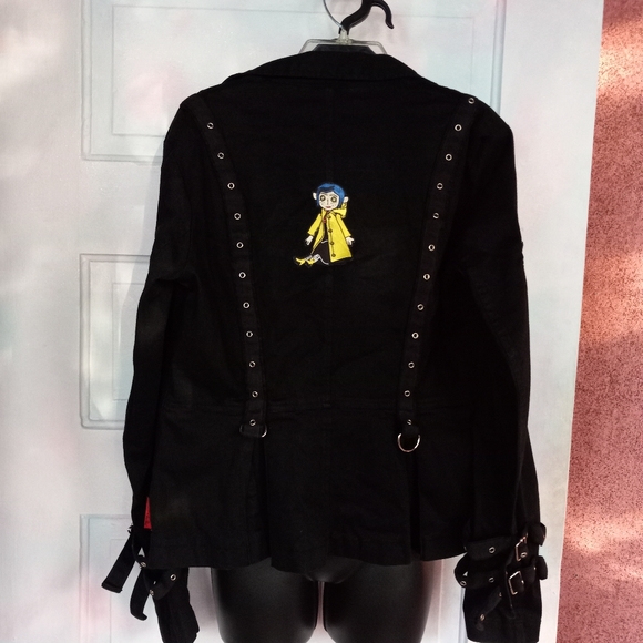 SOLD @HOSTED SHOP! 2 Coraline custom Tripp NYC gothic jackets! Rage - Picture 4 of 16